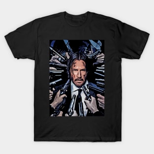 John Wick Elegance in Vengeance T-Shirt